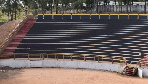 Obras de revitalização do Recinto Poliesportivo de Adamantina prosseguem