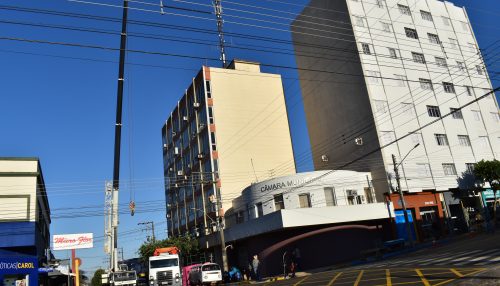 Elevador do Paço Municipal começa a receber melhorias