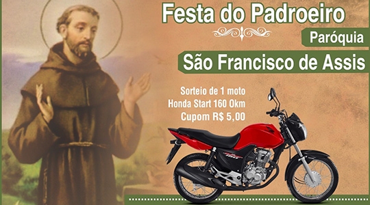 Paróquia São Francisco de Assis em Adamantina terá festividade em Louvor ao seu padroeiro