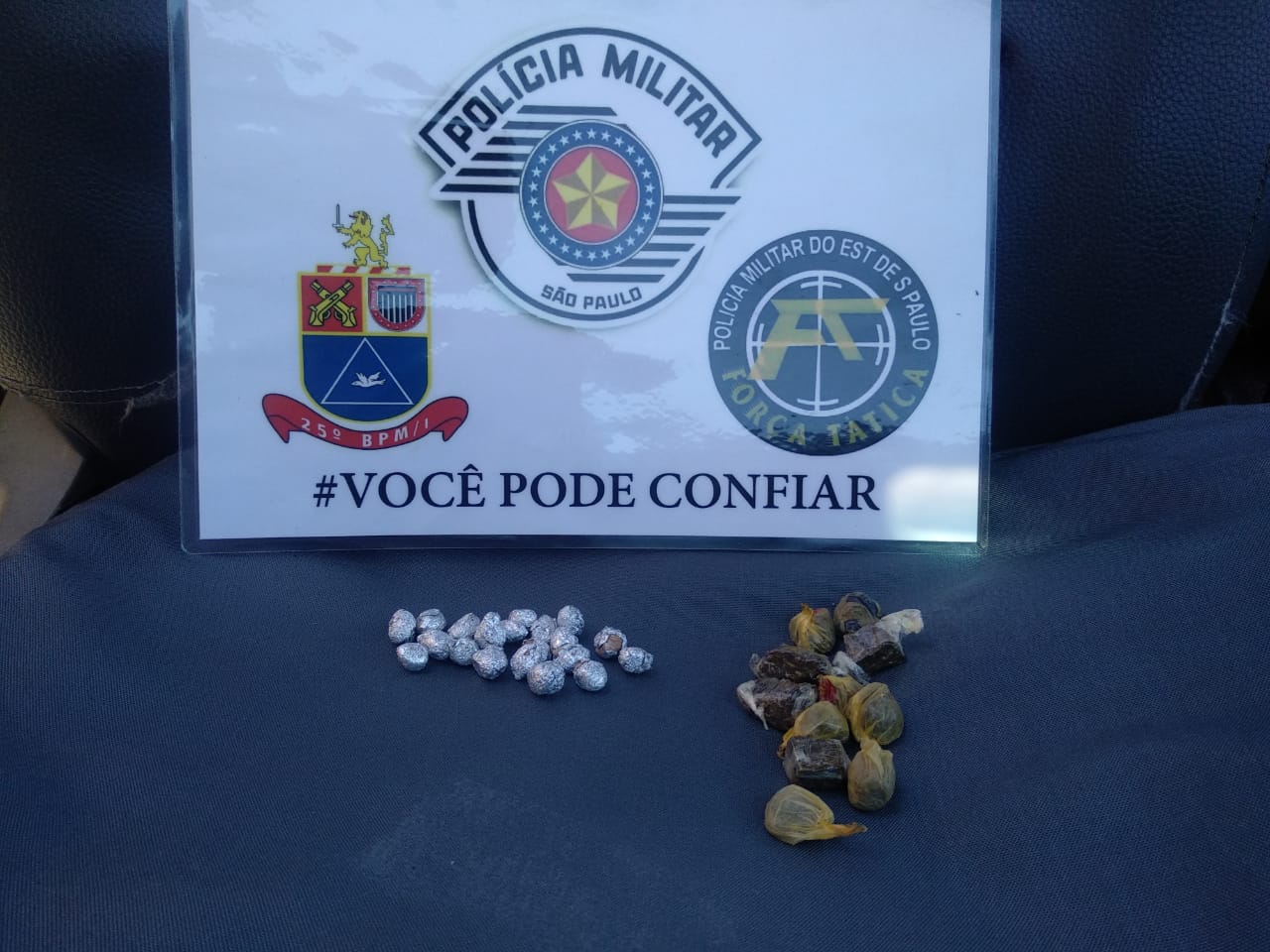 Homem é preso pela Polícia Militar portando maconha e crack em Adamantina