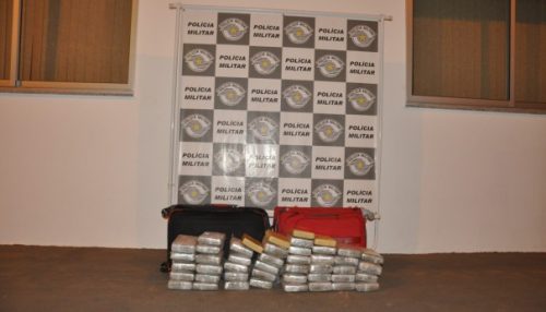 PM de Osvaldo Cruz prende peruano e boliviano por tráfico internacional de drogas