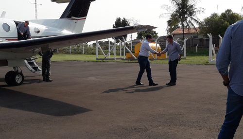 Governador do Estado em Exercício Cauê Macris chega em Adamantina