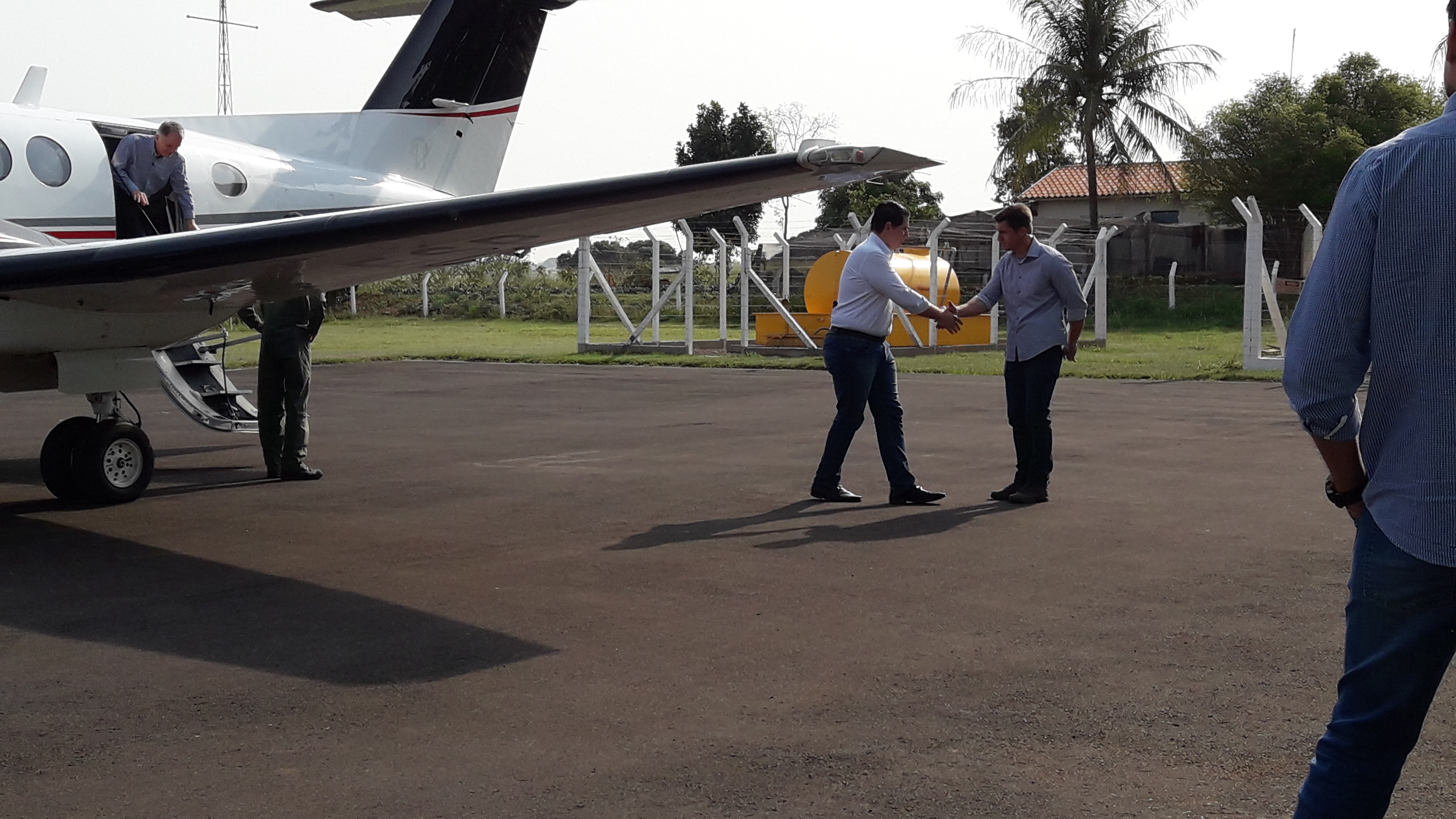 Governador do Estado em Exercício Cauê Macris chega em Adamantina