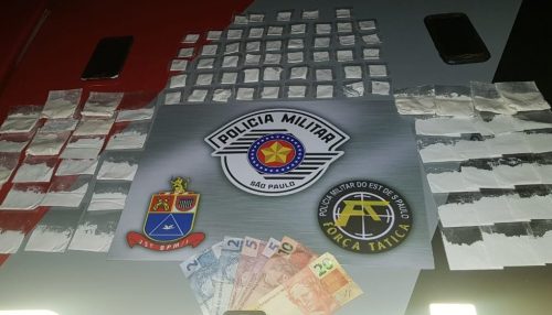 Polícia Militar recebe denúncia e prende casal em Adamantina por tráfico de drogas