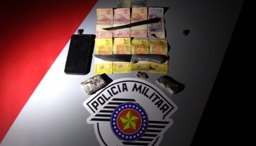Polícia Militar prende vendedor e fornecedor de drogas em Adamantina