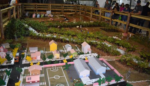 Maquete Sustentável chama atenção dos visitantes da ExpoVerde 2019