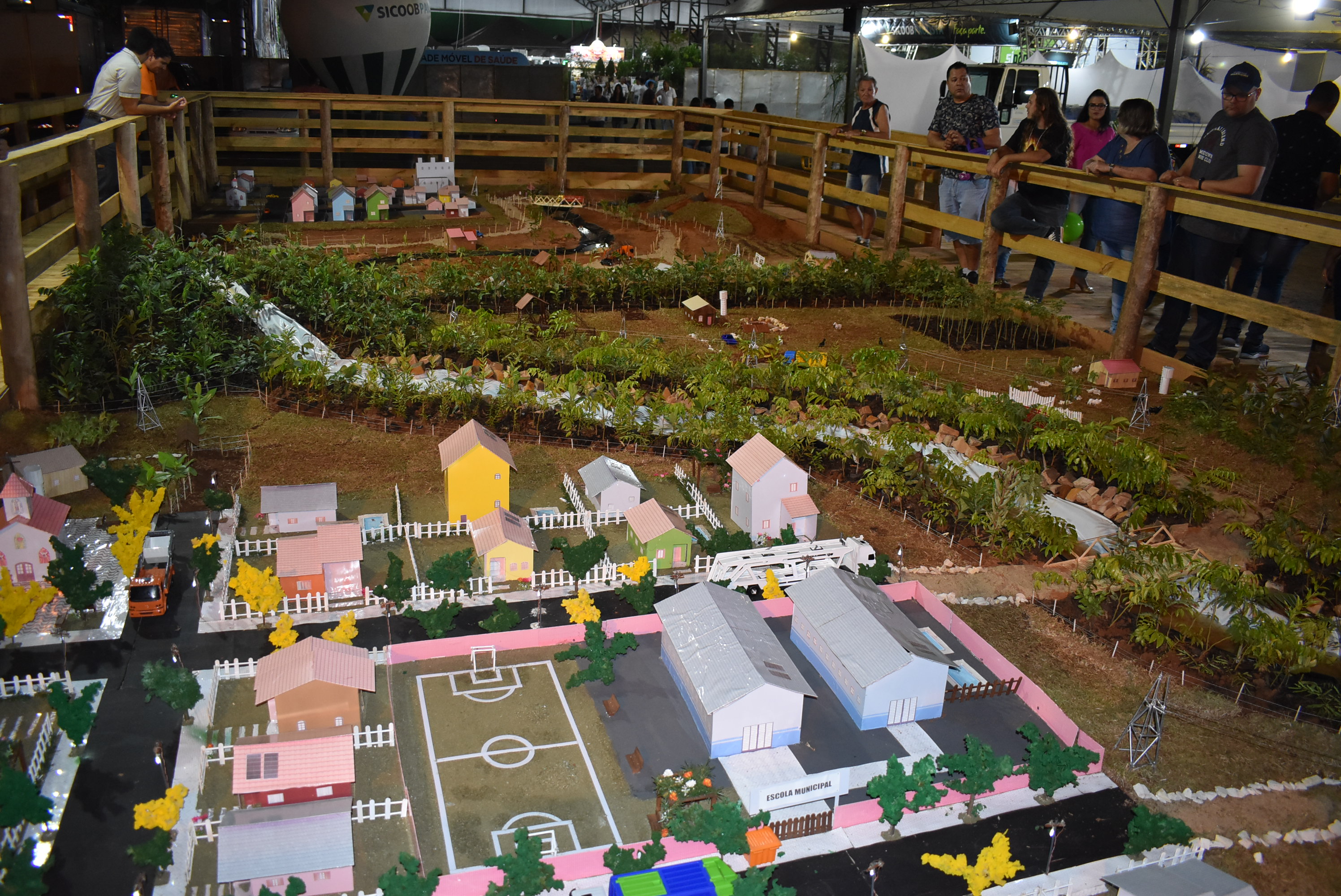 Maquete Sustentável chama atenção dos visitantes da ExpoVerde 2019