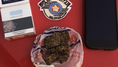 Em Osvaldo Cruz policias militares apreendem adolescente por ato infracional/ tráfico de drogas