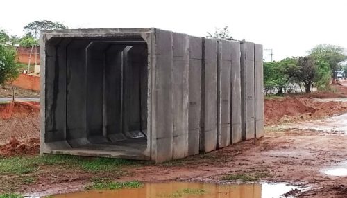 Nova galeria do Parque dos Pioneiros caminha para a fase final de implantação