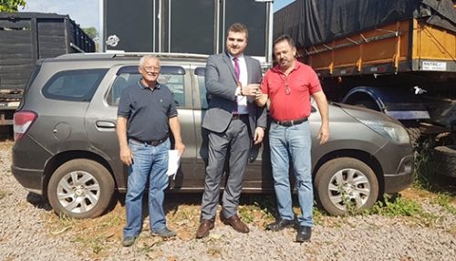 Veículo apreendido em operação contra o tráfico de drogas será utilizado pelo Lar dos Velhos