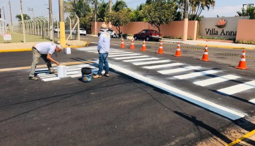 DEMTRAN, Departamento Municipal de Trânsito de Adamantina, amplia sistema de sinalização de trânsito