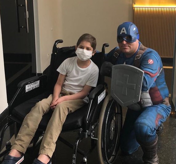 Polícia Militar realiza Ação Social para crianças no Hospital do Câncer em Presidente Prudente