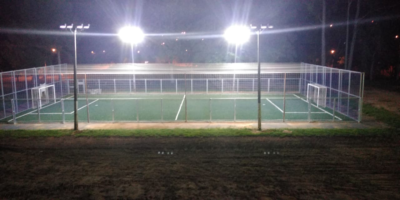 Quadra de Futebol Society de Adamantina já pode ser reservada para o Período Noturno