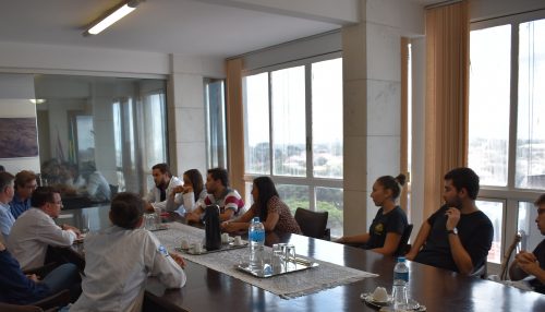 Prefeito Marcio Cardim participa de reunião com comissão de alunos do curso de medicina da UniFAI