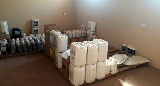 Polícia Militar prende trio com mais de 1 mil litros de defensivos agrícolas sem procedência