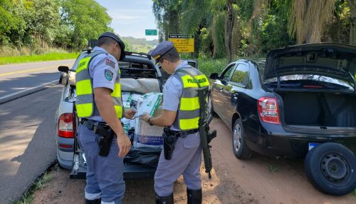 Polícia Rodoviária apreende quase meia tonelada de agrotóxicos de origem suspeita