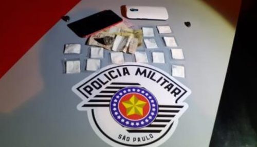 Casal é preso vendendo drogas no Parque dos Pioneiros em Adamantina