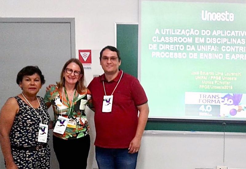 Docente de Direito apresenta trabalhos no Encontro Nacional de Ensino e Pesquisa, em Presidente Prudente