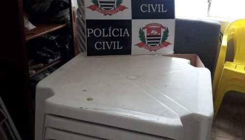 Polícia Civil de Pacaembu recupera em estabelecimento comercial mesas e cadeiras furtadas de quermesse