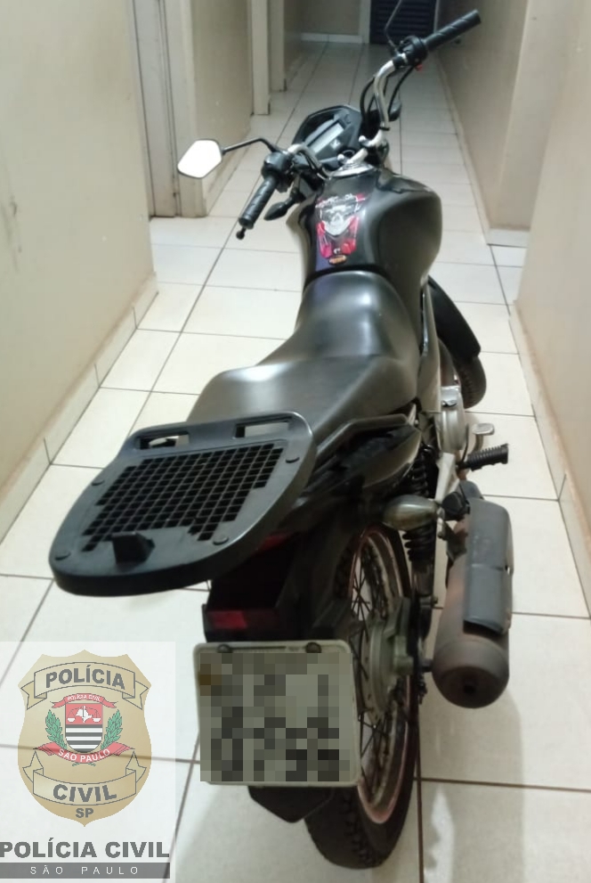 Polícia Civil prende suspeito por furto de motocicleta em Panorama e veículo é recuperado