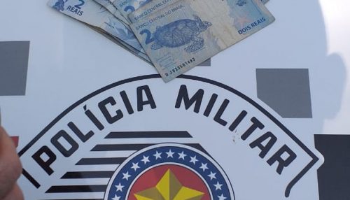 Ladrão é preso rapidamente após roubar uma mulher em um mercado em Dracena