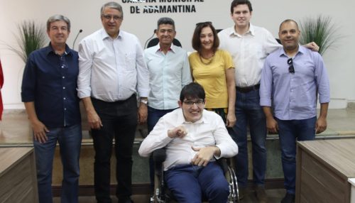 Fotos Visita dos Deputados Estadual Reinaldo Alguz e Deputado Federal Enrico Misasi em Adamantina - 29.11.2019.