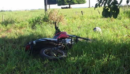Motociclista tem pé amputado em acidente pela Vicinal que liga Sagres a Inúbia Paulista