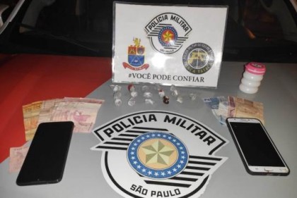 Força Tática apreende droga prende traficante e apreende adolescente em Adamantina