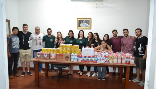 Ligas de Odontologia e Medicina e Tecnologia em Estética e Cosmética da UniFai arrecadam mais de 1,2 mil litros de leite para PAI Nosso Lar