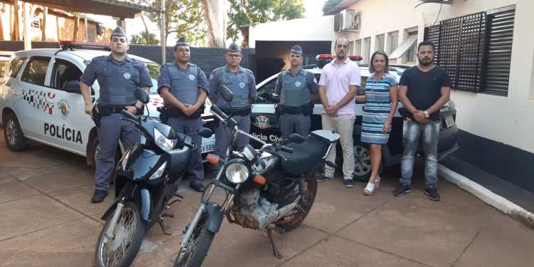 Dupla é presa em Pauliceia por furtar duas motocicletas em Dracena
