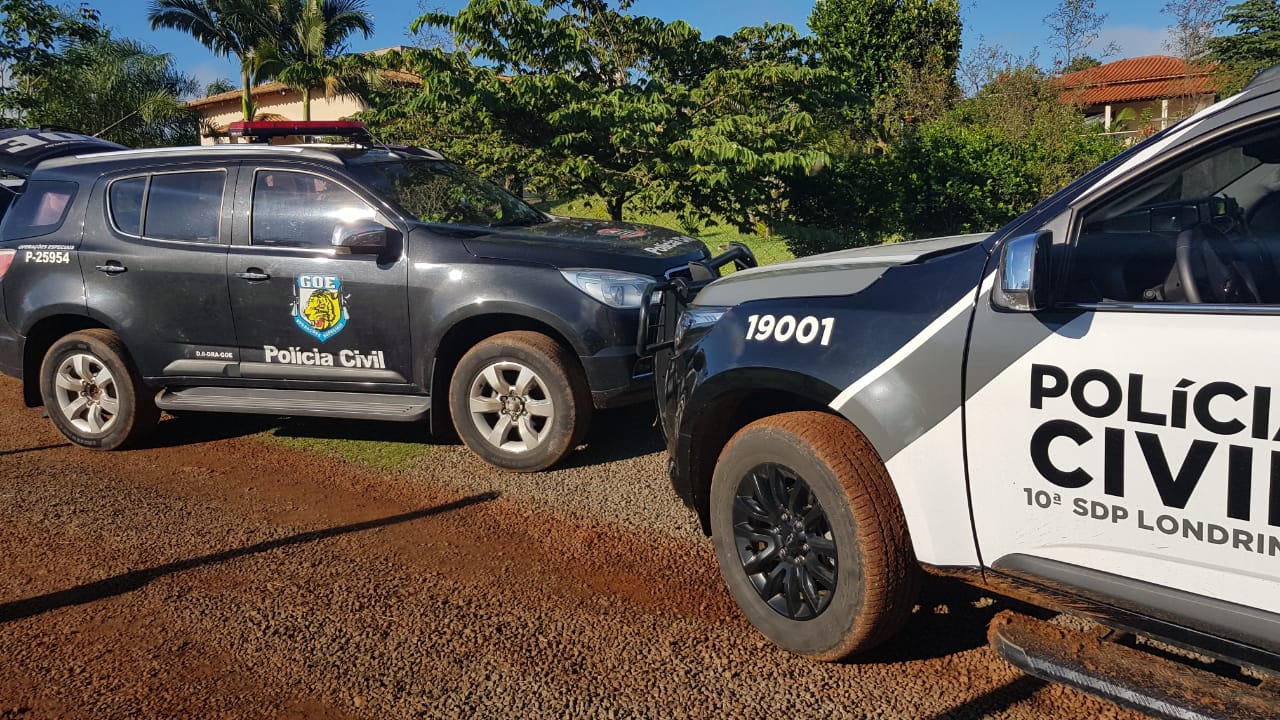 Polícia Civil de Dracena desencadeia “Operação Vila Romana” em Londrina para prender ladrões de condomínio