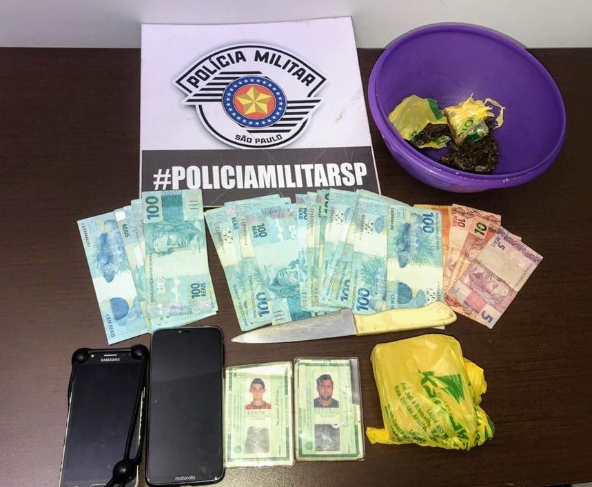 Traficantes mandam vídeo em redes sociais informando que venderiam drogas em festa e são presos pela polícia em Tupã