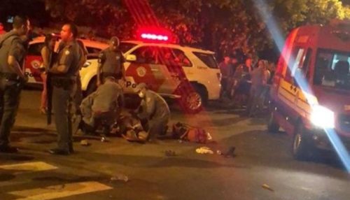 Homem conduzindo uma caminhonete atropela várias pessoas em festa em Nova Independência, dois morreram
