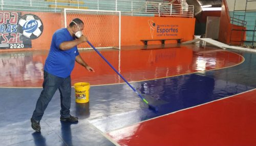 Quadra do Ginásio de Esportes 