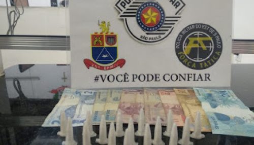 Polícia Militar prende homem em Adamantina por tráfico de droga
