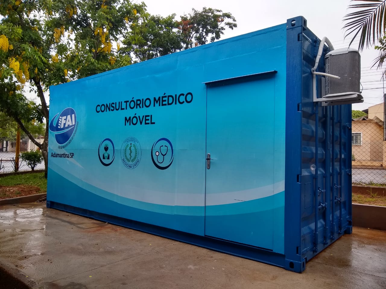 Em fase final de instalação, Unidades Móveis de Saúde da UniFai aumentarão número de atendimentos em Adamantina