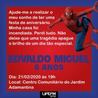 Aniversário Edvaldo