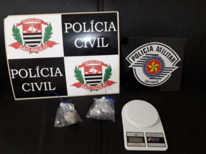 Ação conjunta das polícias Civil e Militar prendem traficante em Pacaembu