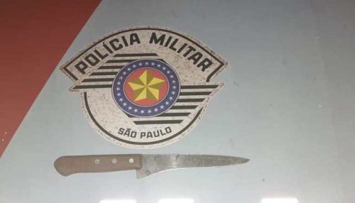 Filho tenta matar a mãe com faca em Junqueirópolis