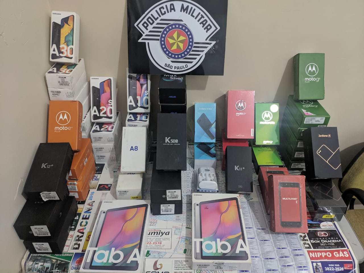 Polícia Militar age rapidamente, recupera produtos furtados e prende autores em Dracena