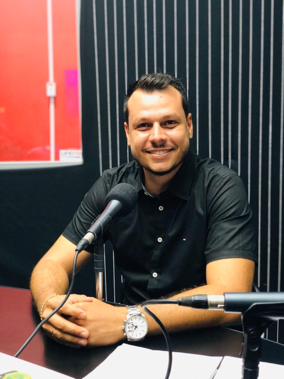 João Vítor Marega, Secretário de Planejamento de Adamantina no Jornal do Meio Dia da Life FM