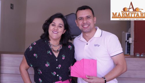 A Marmitaria esteve com a Rádio Life FM homenageando mulheres em semana especial