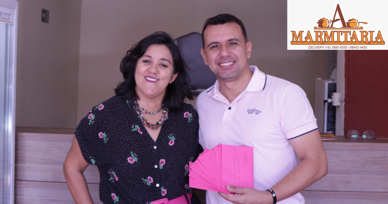 A Marmitaria esteve com a Rádio Life FM homenageando mulheres em semana especial