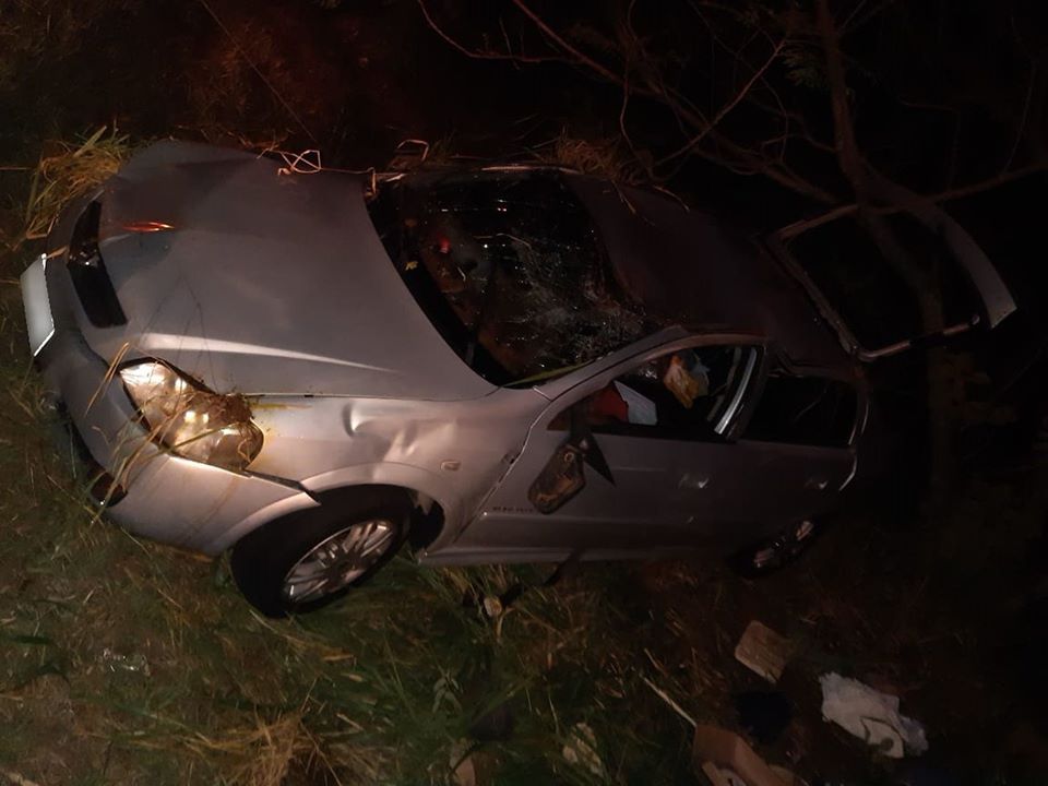 Capotamento de veículo deixa motorista em estado grave na SP-294, em Tupi Paulista