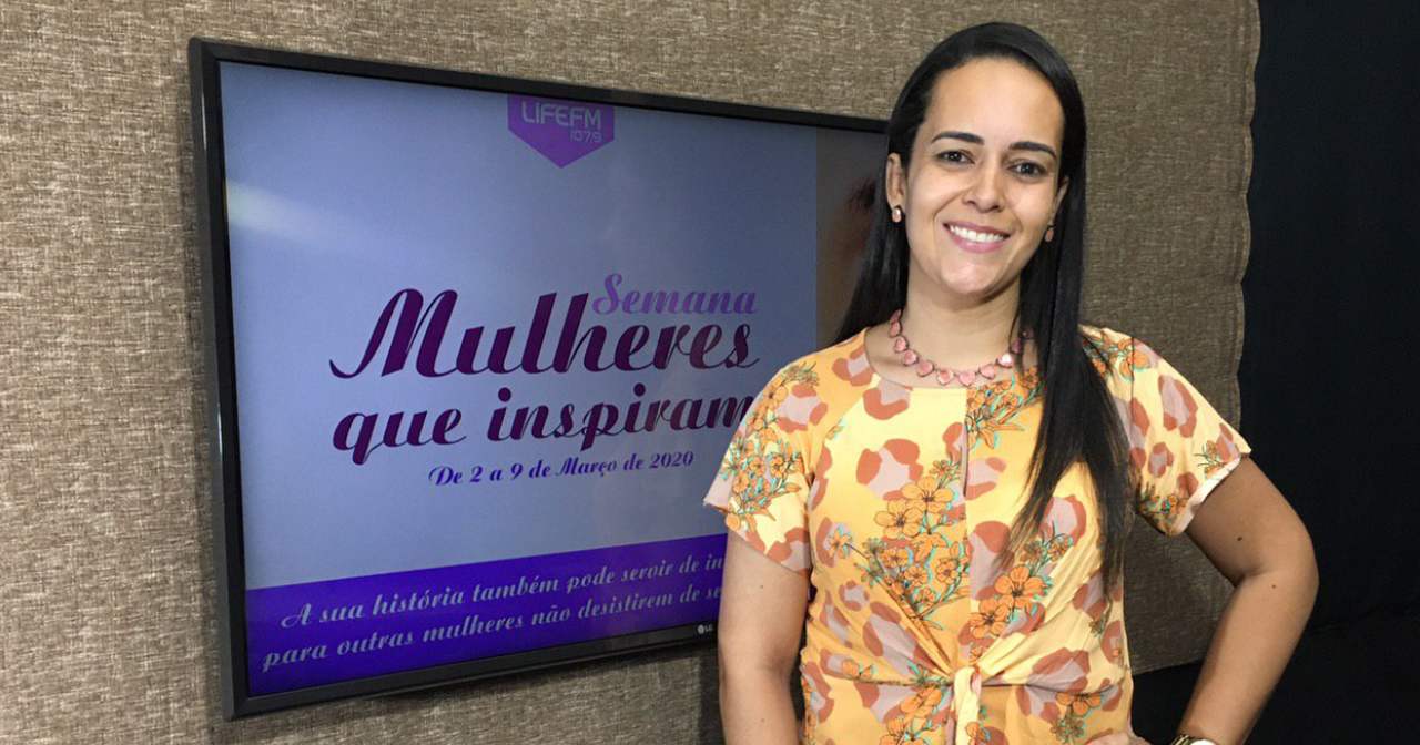 Fran Lellis esteve nesta segunda-feira na Rádio Life FM fechando a série 