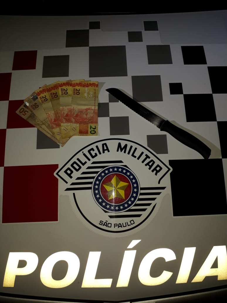 Polícia Militar prende adolescente reincidente por ato infracional de roubo e recupera o dinheiro roubado em Panorama
