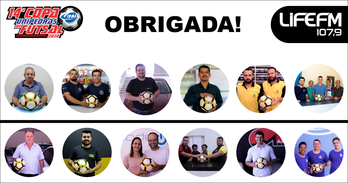 Equipe da Rádio Life FM finaliza cobertura da 14ª Copa Unipedras/Unifai de Futsal 2020 com a grande final