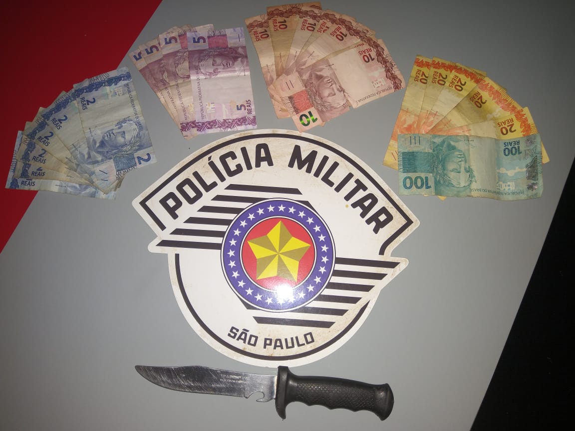 Após roubo em Adamantina autores são presos pela Polícia Militar, em Lucélia