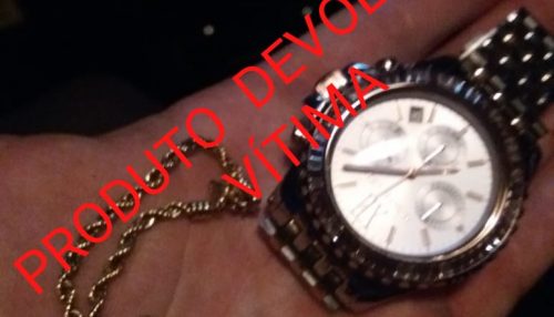 Denúncia leva Polícia Militar de Adamantina ao local onde estariam produtos furtados e o autor