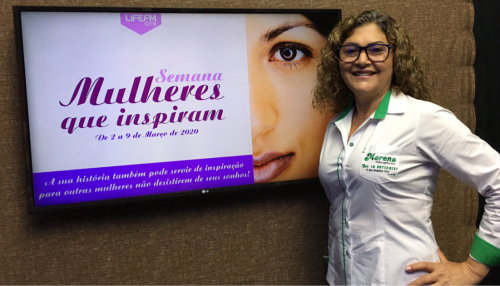 Rádio Life recebe empresária da Moreno Gengibres no programa 